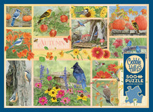 Load image into Gallery viewer, Garden Birds in Autumn - 500 Piece Puzzle by Cobble Hill