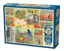 Load image into Gallery viewer, Garden Birds in Autumn - 500 Piece Puzzle by Cobble Hill