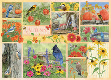 Load image into Gallery viewer, Garden Birds in Autumn - 500 Piece Puzzle by Cobble Hill