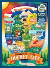 Load image into Gallery viewer, National Park Bucket List - 500 Piece Puzzle by Cobble Hill