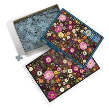 Load image into Gallery viewer, Flower Press: Little Hollow & Red Daisy - 500 Piece Puzzle by Cobble Hill