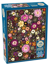 Load image into Gallery viewer, Flower Press: Little Hollow & Red Daisy - 500 Piece Puzzle by Cobble Hill