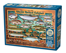 Load image into Gallery viewer, World Record Catches - 500 Piece Puzzle by Cobble Hill - Hallmark Timmins