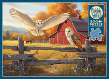 Load image into Gallery viewer, Barn and Owls - 500 Piece Puzzle by Cobble Hill