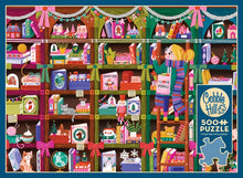 Load image into Gallery viewer, Holiday Browsing - 500 Piece Puzzle by Cobble Hill