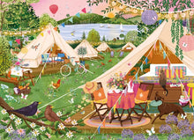 Load image into Gallery viewer, Glamping - 500 Piece Puzzle by Cobble Hill
