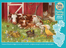 Load image into Gallery viewer, Barnyard Babies | Family Pieces - 350 Piece Puzzle by Cobble Hill