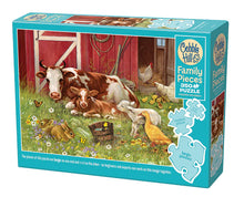 Load image into Gallery viewer, Barnyard Babies | Family Pieces - 350 Piece Puzzle by Cobble Hill