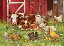 Load image into Gallery viewer, Barnyard Babies | Family Pieces - 350 Piece Puzzle by Cobble Hill