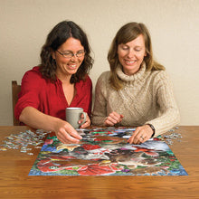 Load image into Gallery viewer, Festive Friends -  350 Piece Puzzle by Cobble Hill - Family Pieces