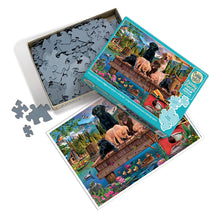 Load image into Gallery viewer, Pups and Ducks - 350 Piece Puzzle by Cobble HIll - Hallmark Timmins