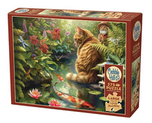 Load image into Gallery viewer, Koi Cat - Easy Handling 275 Piece Puzzle by Cobble Hill