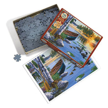 Load image into Gallery viewer, Morning on the Lake (Easy Handling) 275 Piece Puzzle by Cobble Hill