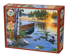 Load image into Gallery viewer, Morning on the Lake (Easy Handling) 275 Piece Puzzle by Cobble Hill
