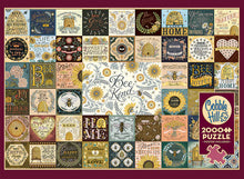 Load image into Gallery viewer, Bee Kind - 2000 Piece Puzzle by Cobble Hill