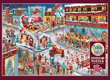 Load image into Gallery viewer, Santa's Parade - 2000 Piece Puzzle by Cobble Hill