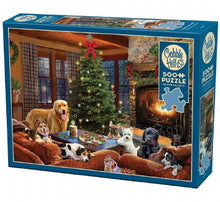 Load image into Gallery viewer, Furry Festivities - 500 Piece Puzzle by Cobble Hill - Hallmark Timmins