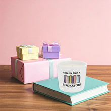 Load image into Gallery viewer, Bookstore 12 oz 100% Soy Wax Candle Scent: Whispering Pages