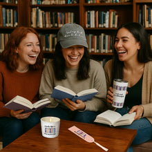 Load image into Gallery viewer, Book Down Gray Adjustable Hat