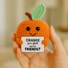 Load image into Gallery viewer, Orange Crocheted Mini - Little Pick Me Up