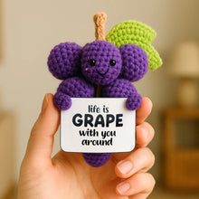 Load image into Gallery viewer, Grape Crocheted Mini - Little Pick Me Up