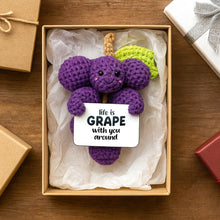 Load image into Gallery viewer, Grape Crocheted Mini - Little Pick Me Up