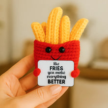 Load image into Gallery viewer, French Fry Crocheted Mini - Little Pick Me Up