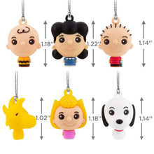 Load image into Gallery viewer, Mini Peanuts® Shatterproof Hallmark Ornaments, Set of 6