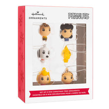Load image into Gallery viewer, Mini Peanuts® Shatterproof Hallmark Ornaments, Set of 6