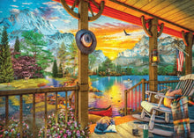 Load image into Gallery viewer, Early Morning Fishing - 1000 Piece Puzzle by Eurographics