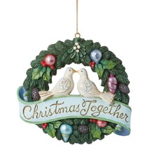 Load image into Gallery viewer, Christmas Together Wreath Orn Jim Shore
