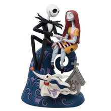 Load image into Gallery viewer, Jack, Sally & Zero on Hill Disney Traditions