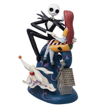 Load image into Gallery viewer, Jack, Sally & Zero on Hill Disney Traditions