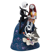 Load image into Gallery viewer, Jack, Sally & Zero on Hill Disney Traditions