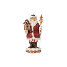 Load image into Gallery viewer, Gingerbread Santa Staff Figure - Jim Shore Heartwood Creek