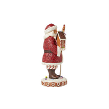 Load image into Gallery viewer, Gingerbread Santa Staff Figure - Jim Shore Heartwood Creek