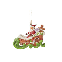 Load image into Gallery viewer, Gingerbread Chrstms Sleigh Ornament - Jim Shore Heartwood Creek