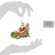 Load image into Gallery viewer, Gingerbread Chrstms Sleigh Ornament - Jim Shore Heartwood Creek