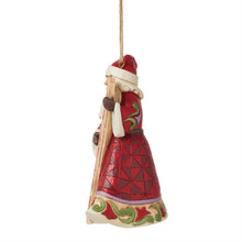 Load image into Gallery viewer, Santa with Porch Board Ornament - Jim Shore Heartwood Creek
