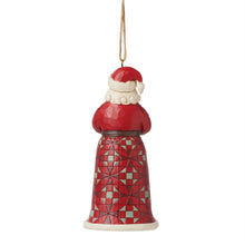 Load image into Gallery viewer, Santa with Tree in Skirt Ornament - Jim Shore Heartwood Creek