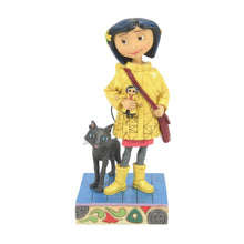 Load image into Gallery viewer, Coraline in Yellow Raincoat - Jim Shore Heartwood Creek