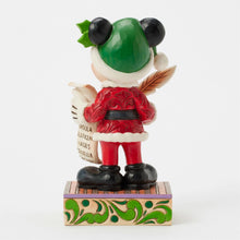 Load image into Gallery viewer, Santa Mickey with List - Disney Traditions