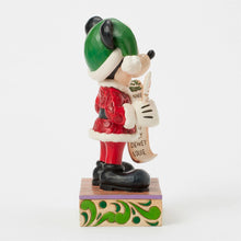 Load image into Gallery viewer, Santa Mickey with List - Disney Traditions