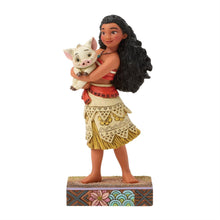 Load image into Gallery viewer, Jim Shore - Moana Holding Pua - Disney Traditions - Hallmark Timmins