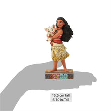 Load image into Gallery viewer, Jim Shore - Moana Holding Pua - Disney Traditions - Hallmark Timmins