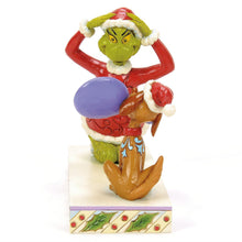 Load image into Gallery viewer, Max Holding Mirror for Grinch by Jim Shore Dr. Seuss