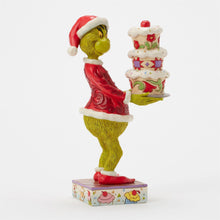 Load image into Gallery viewer, Grinch with Grinchy Cake by Jim Shore Dr. Seuss