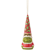 Load image into Gallery viewer, Grinch Naughty/Nice Gnome Ornament by Jim Shore Dr. Seuss