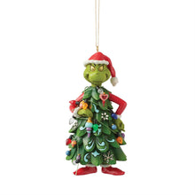 Load image into Gallery viewer, Grinch Dressed as Tree Ornament by Jim Shore Dr. Seuss