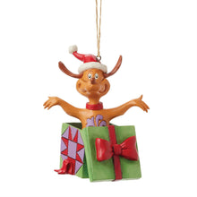 Load image into Gallery viewer, Max in Present Ornament by Jim Shore Dr. Seuss